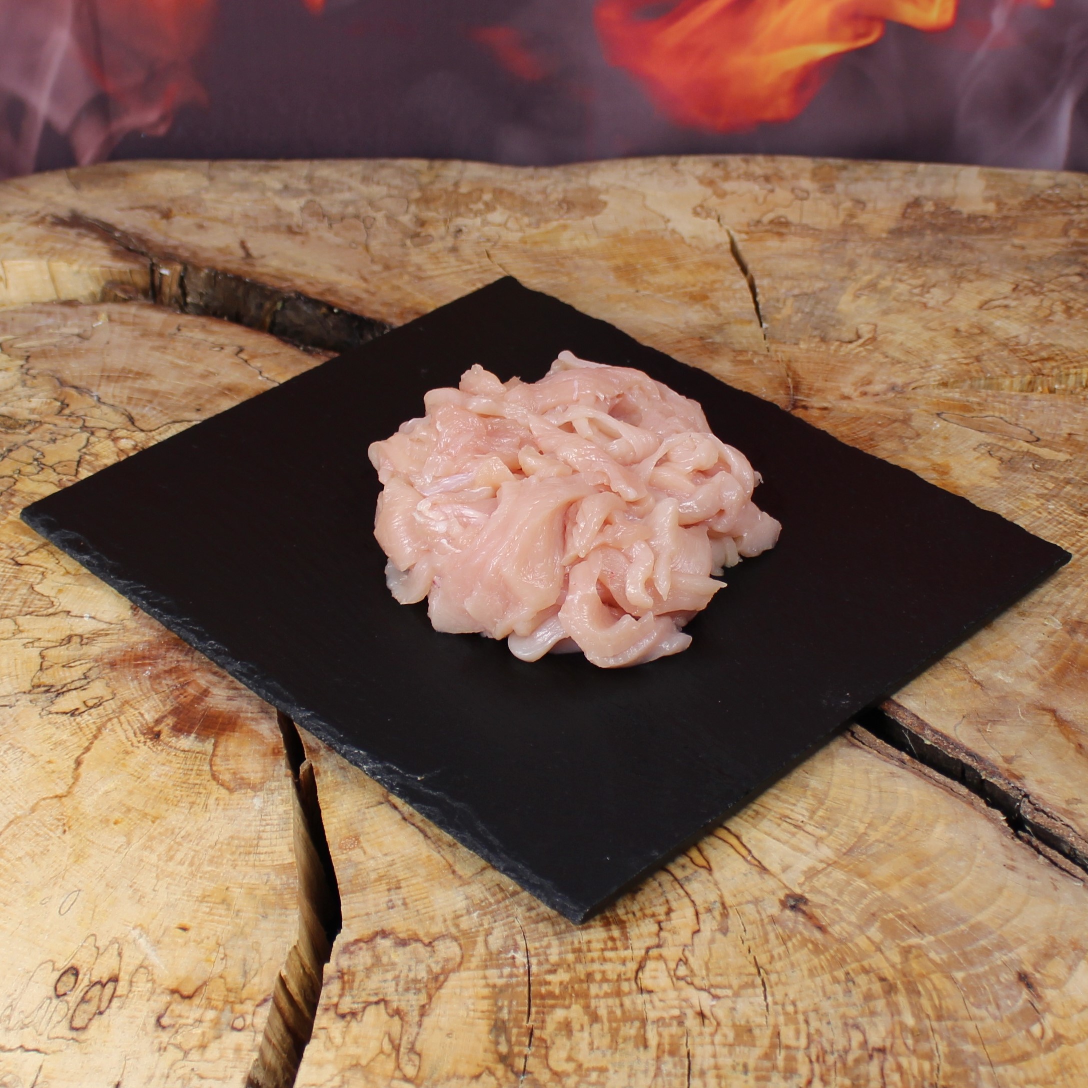 Bio Hühnerfilet geschnetzelt ganz mager