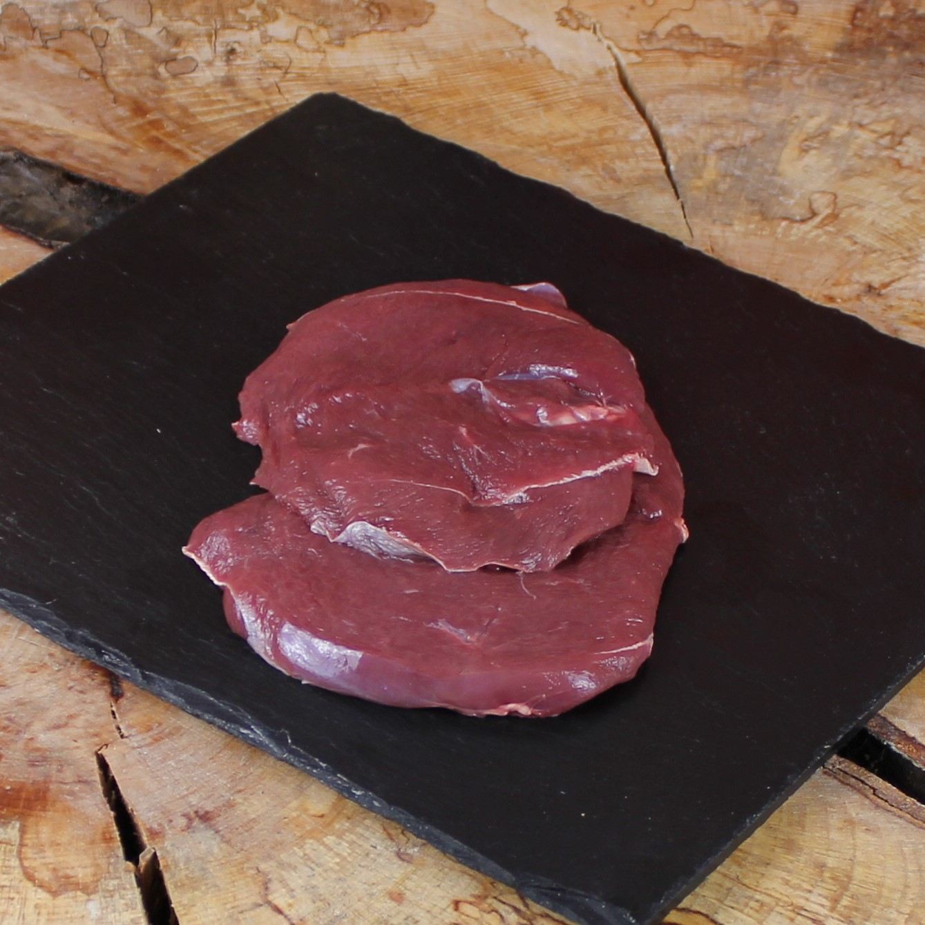 Rehschnitzel geschnitten Rehschnitzel geschnitten