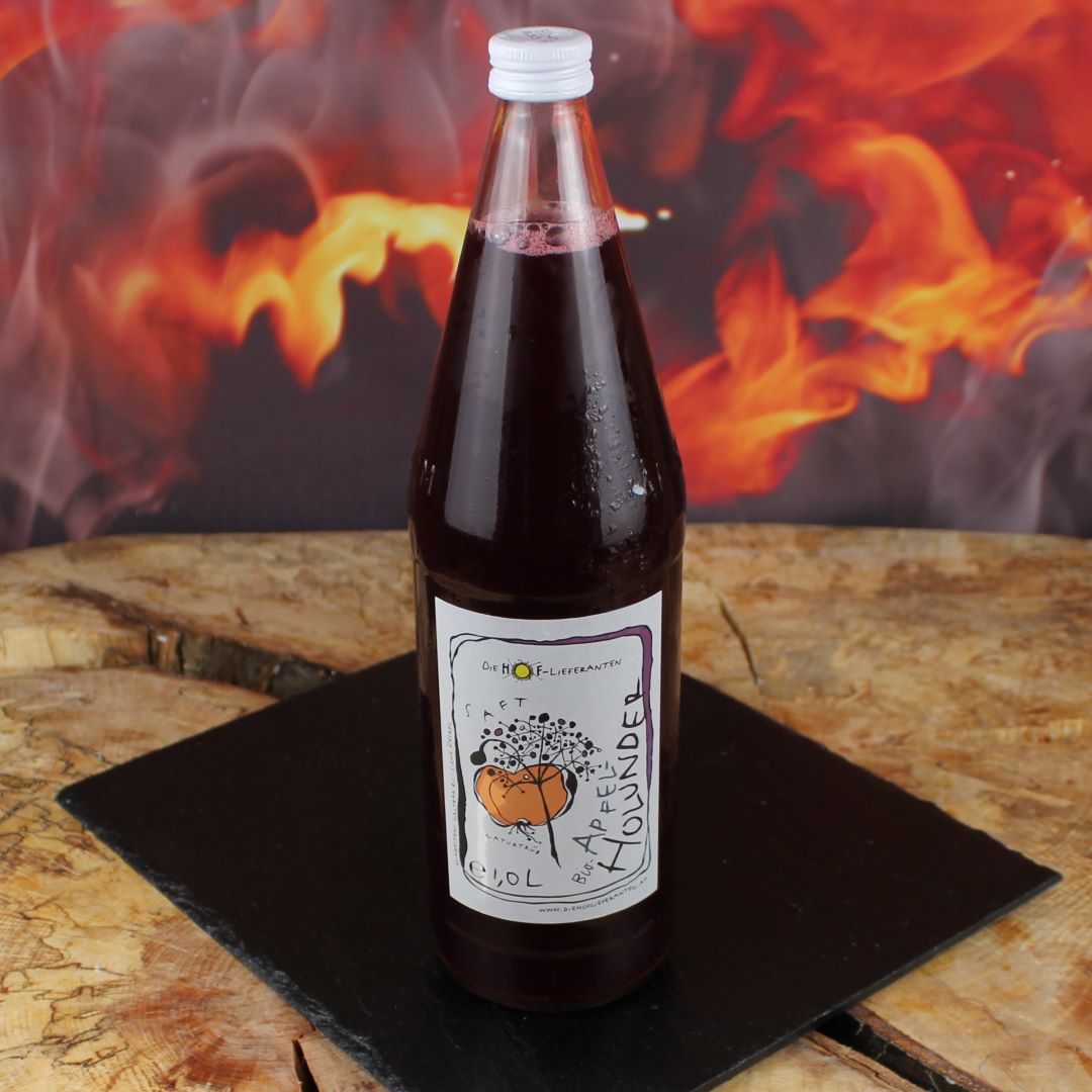 Bio Apfel - Holundersaft Bio Apfel - Holundersaft