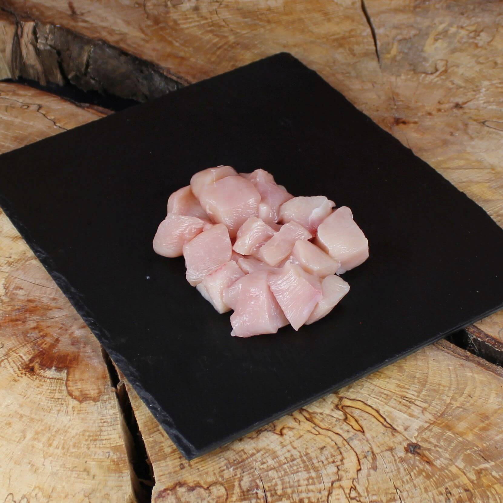 Bio Hühnerfilet geschnitten für Fondue kaufen