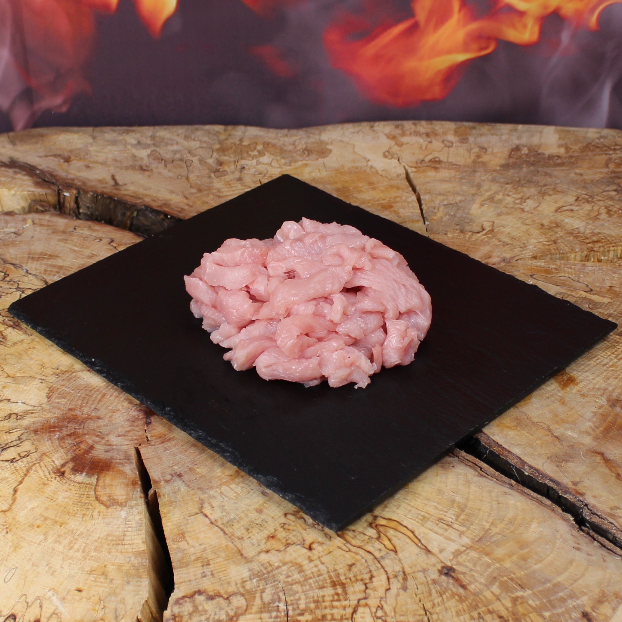 Bio Putenfleisch geschnetzelt ganz mager