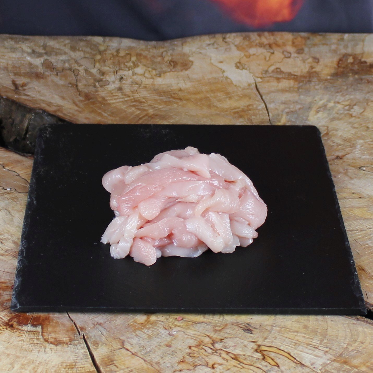 Bio Hühnerfilet geschnetzelt ohne Haut Bio Hühnerfilet geschnetzelt ohne Haut